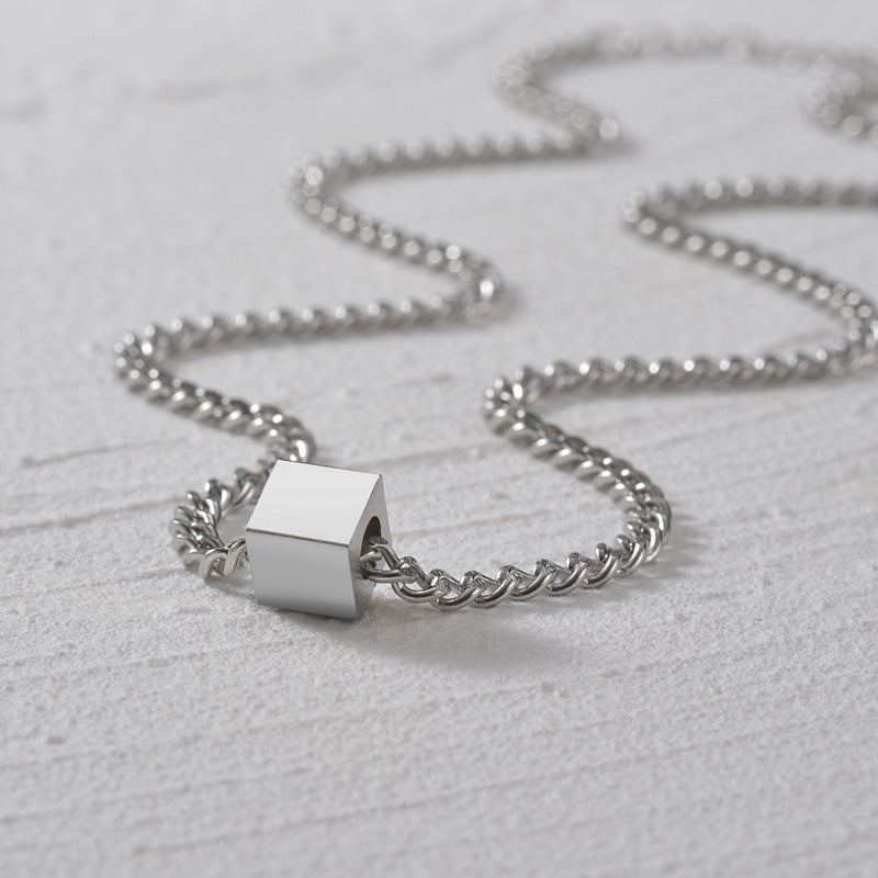 Square Pendant Necklace